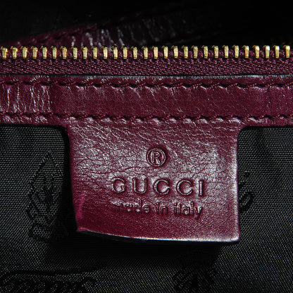 Gucci Python Large Hysteria Clutch Purple 7 of 8