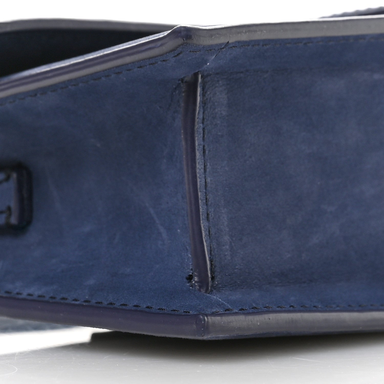 Jacquemus Suede Le Bambino Long Dark Navy 8 of 9