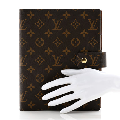 Louis Vuitton Monogram Large Ring Agenda Cover 2 of 10