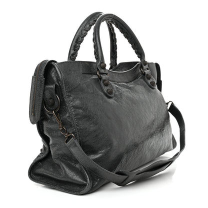 Balenciaga Agneau Giant 12 Gunmetal Hardware City Gris Fossile 3 of 15