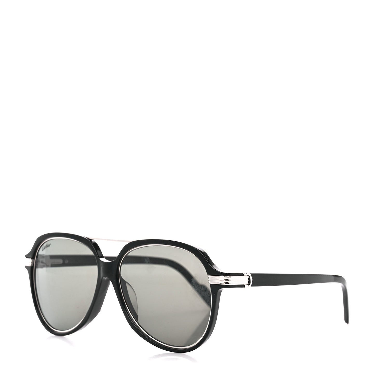 Metal Aviator CT0159S Sunglasses Silver Black