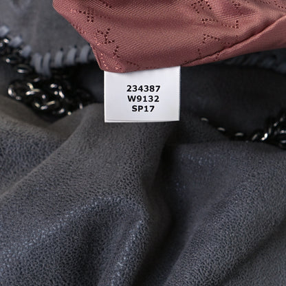 Stella McCartney Shaggy Deer Falabella Fold Over Tote Grey 5 of 12