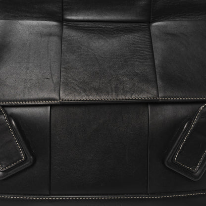 Bottega Veneta French Calfskin Maxi Intrecciato Small Arco Black 7 of 12