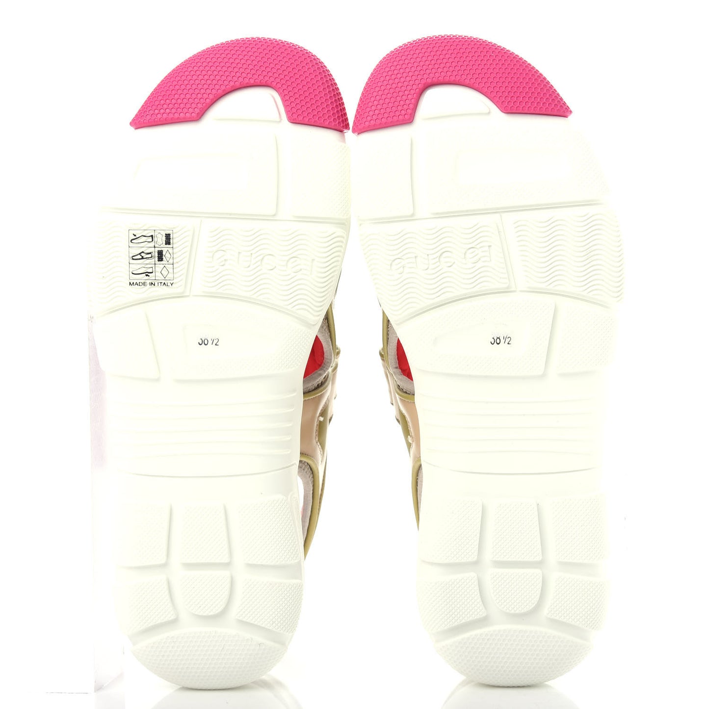 Mesh Fabric Tinsel Sport Sandals 38.5 Loess Sand Box Pink