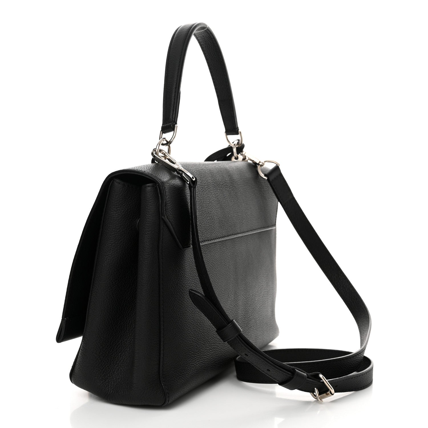 Louis Vuitton Soft Calfskin Lock Me II Black 3 of 10