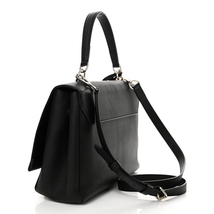Louis Vuitton Soft Calfskin Lock Me II Black 3 of 10