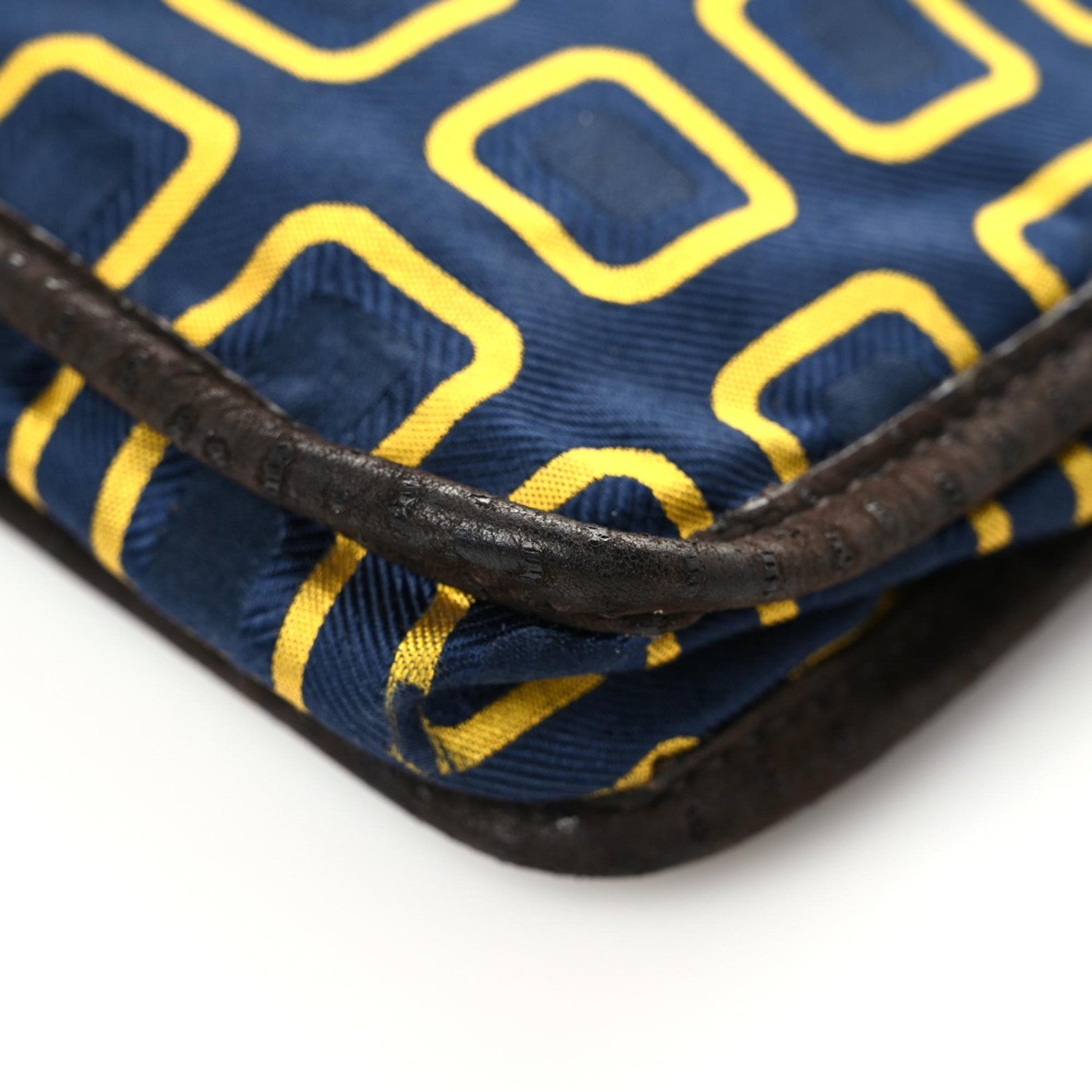 Prada Nylon Printed Holliday & Brown Wristlet Multicolor 8 of 18