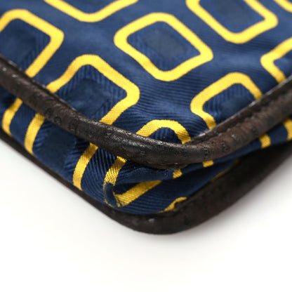 Prada Nylon Printed Holliday & Brown Wristlet Multicolor 8 of 18