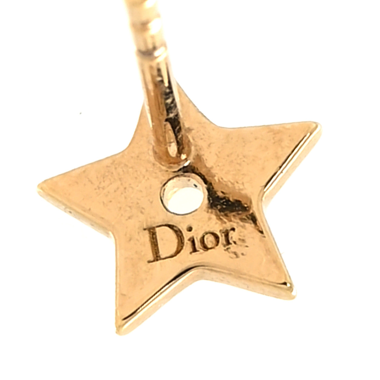Pearl Star Earrings Gold
