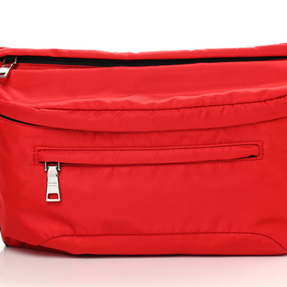 Prada Tessuto Nylon Belt Bag Red 9 of 14
