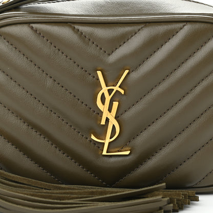Saint Laurent Calfskin Matelasse Monogram Lou Belt Bag Seaweed 8 of 10