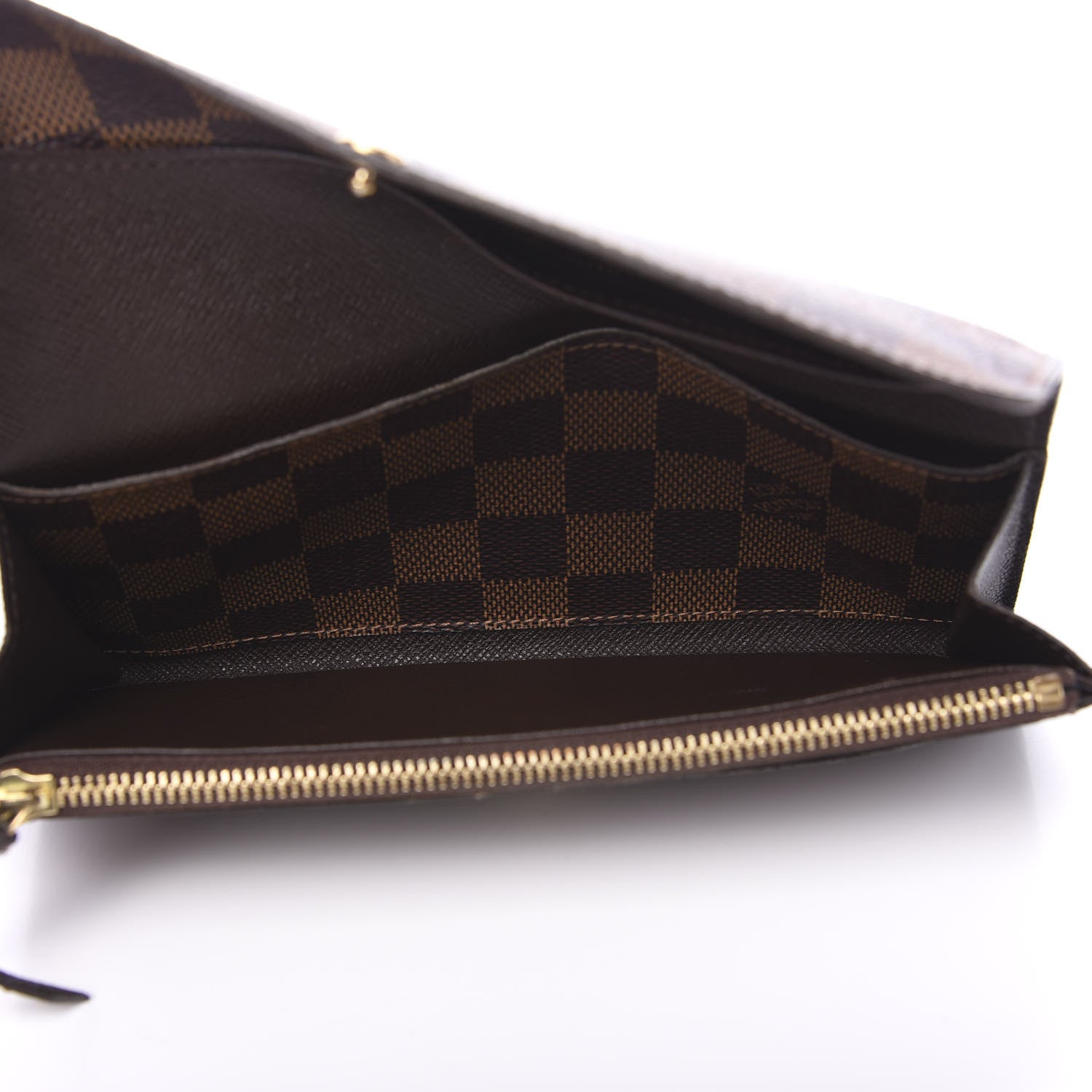 Louis Vuitton Damier Ebene Emilie Wallet 4 of 7