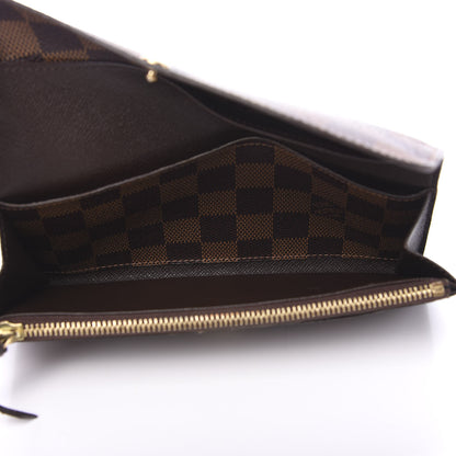 Louis Vuitton Damier Ebene Emilie Wallet 4 of 7