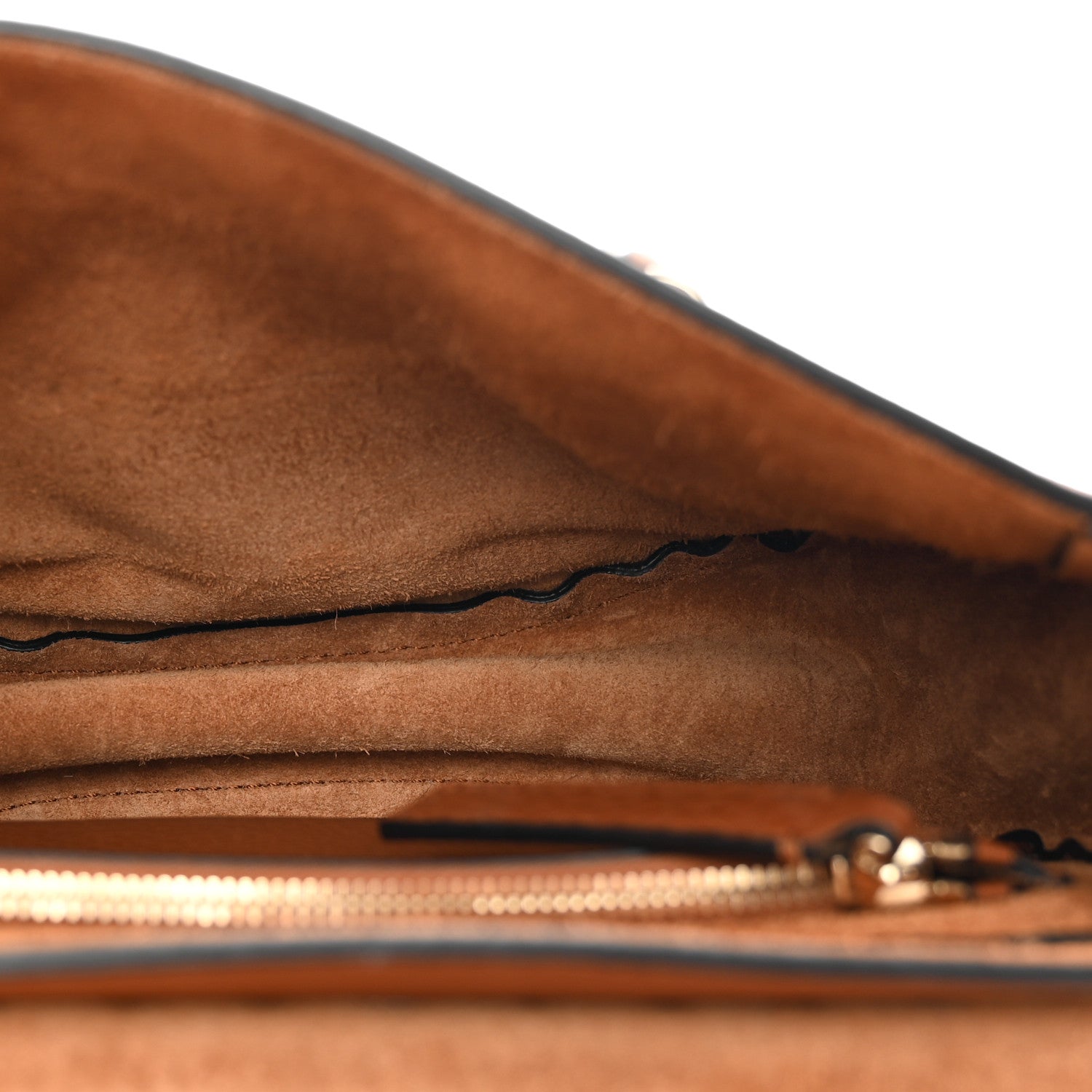 Valentino Garavani Pebbled Calfskin Rockstud Saddle Bag Saddle Brown 6 of 10