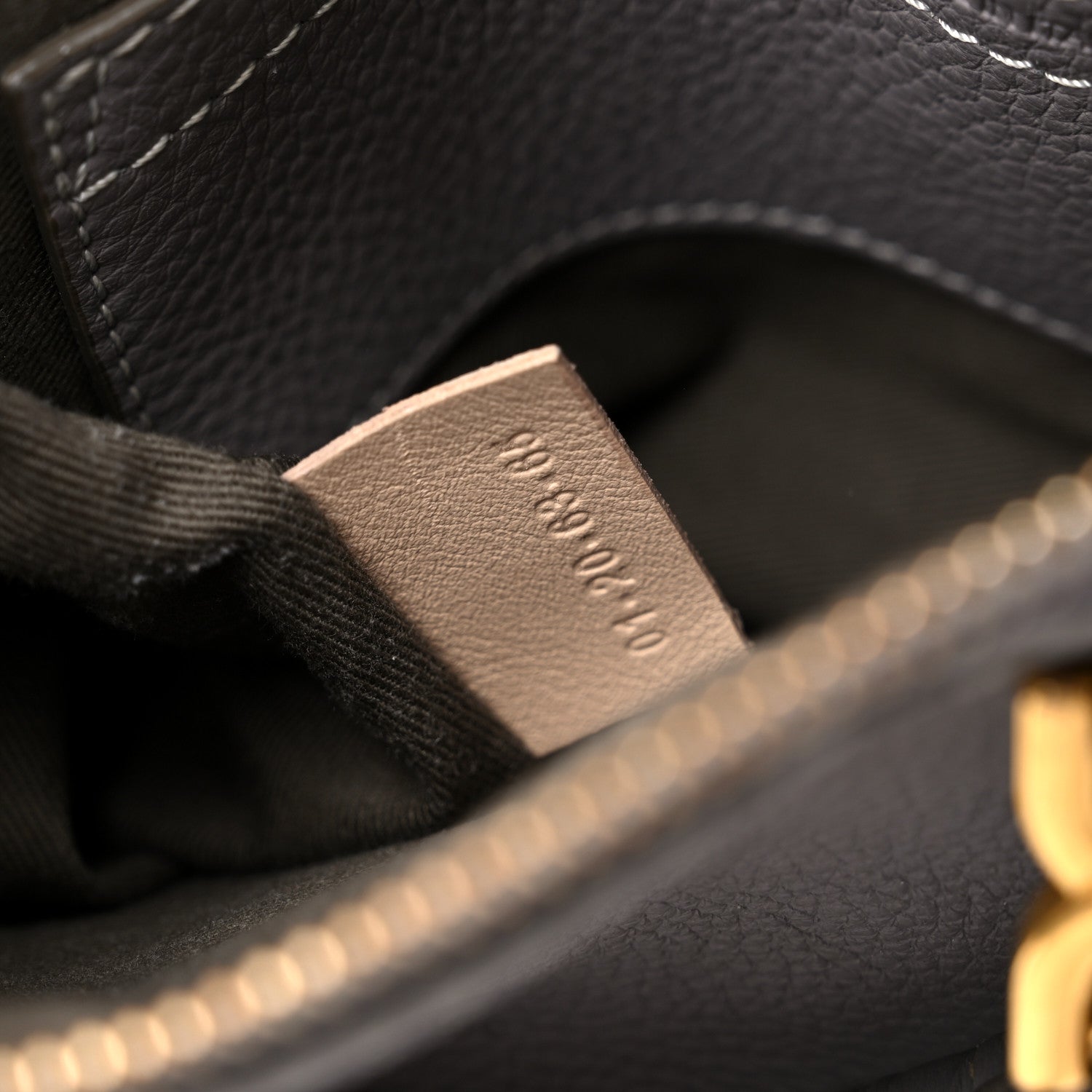 Chloe Calfskin Mini Marcie Satchel Cashmere Grey 7 of 13