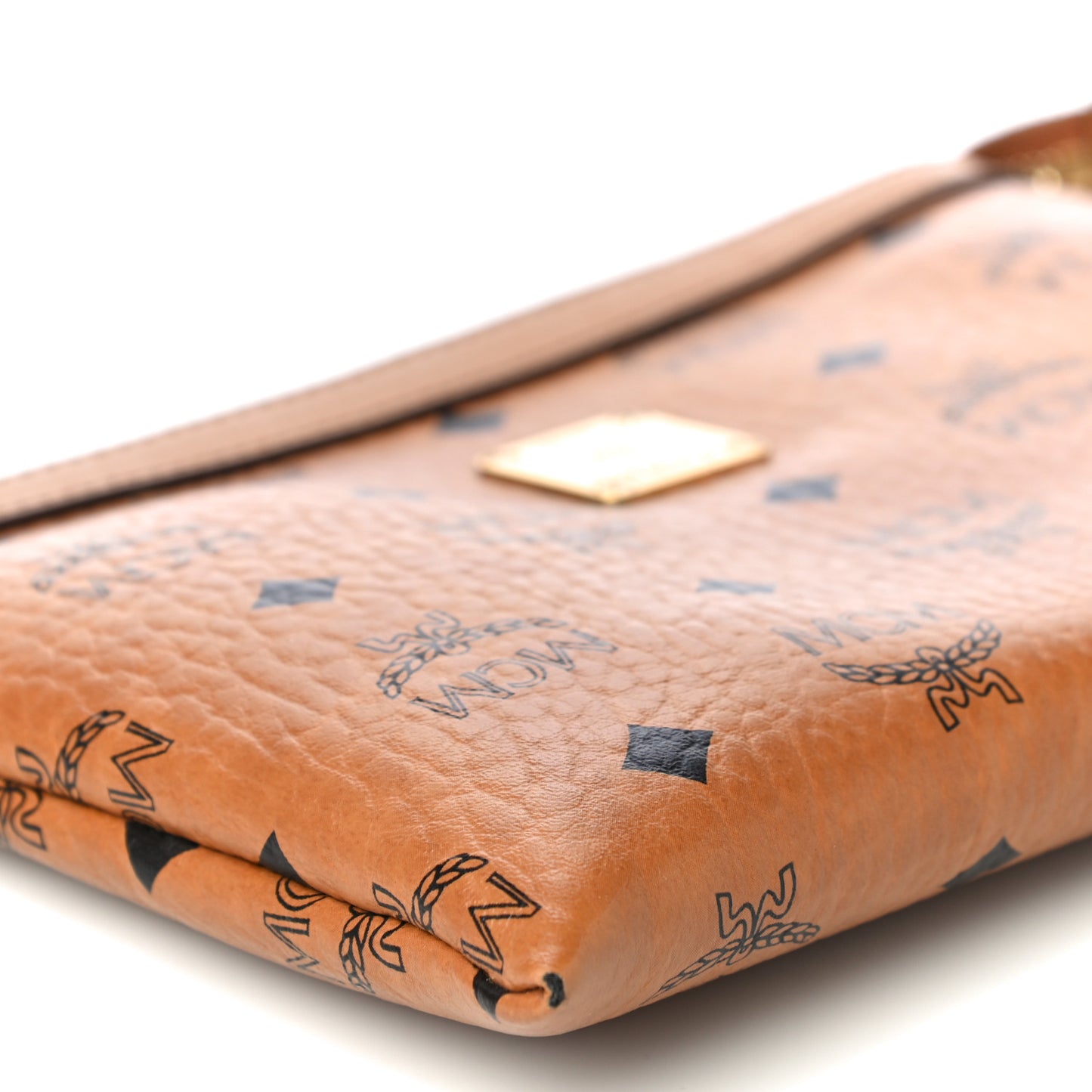 Visetos Zip Pouch Cognac