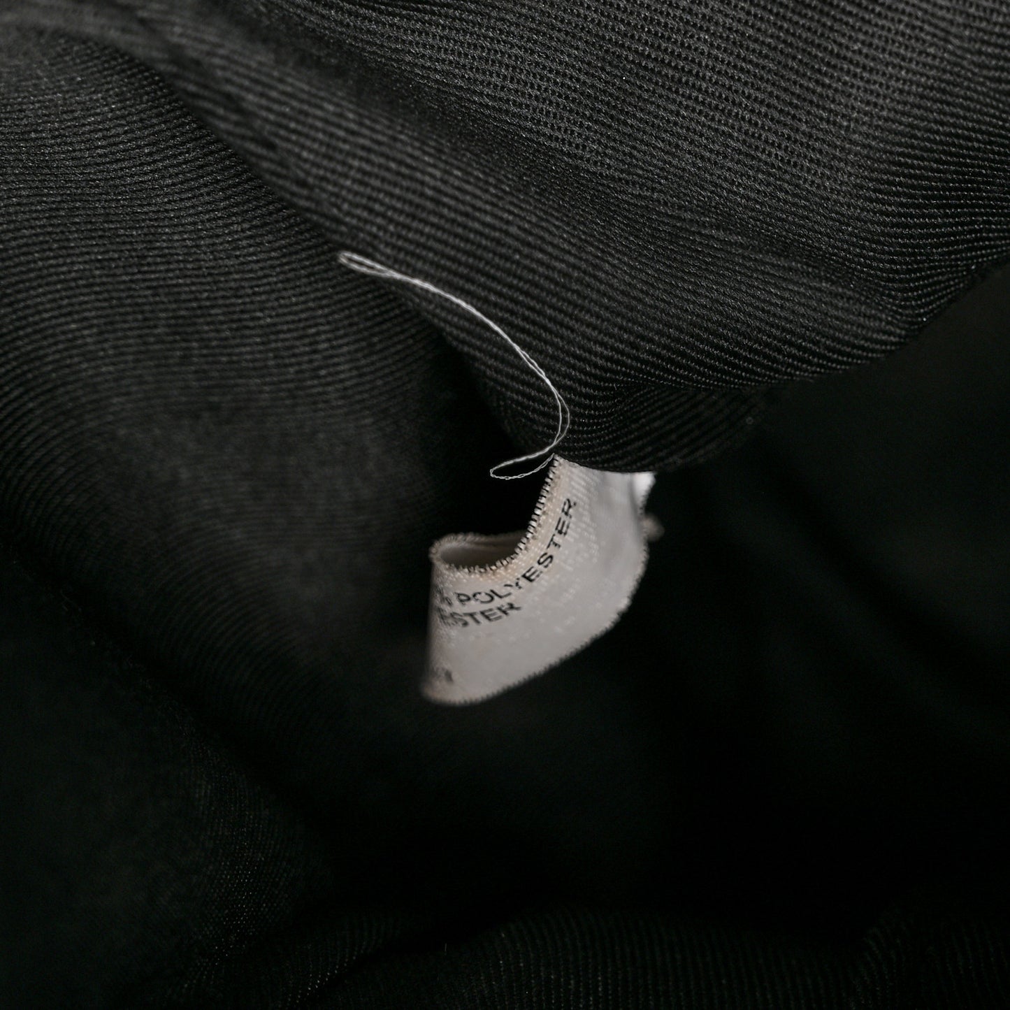 Vegan Leather Medium Shopping Bag Black