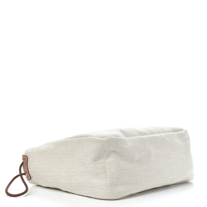 Hermes Canvas Barenia Fourbi 25 MM Pouch Naturel Fauve 4 of 10