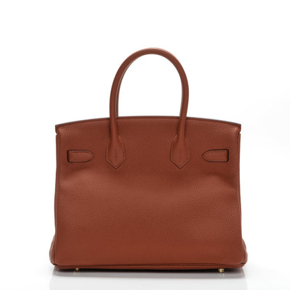 Hermes Togo Birkin 30 Cuivre 4 of 24