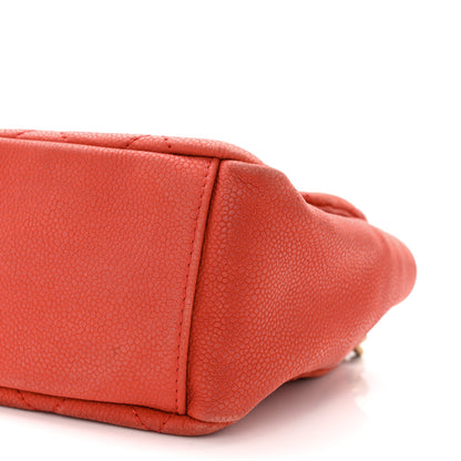 Chanel Iridescent Caviar Quilted Medium Chic Quilt Flap Red 10 of 11