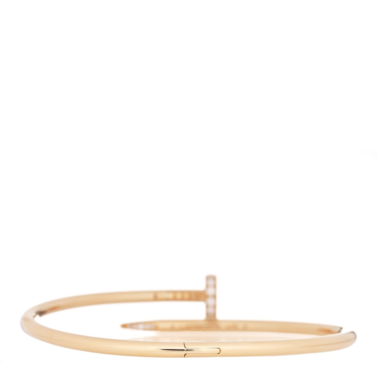 18K Yellow Gold Diamond Juste Un Clou Bracelet 20