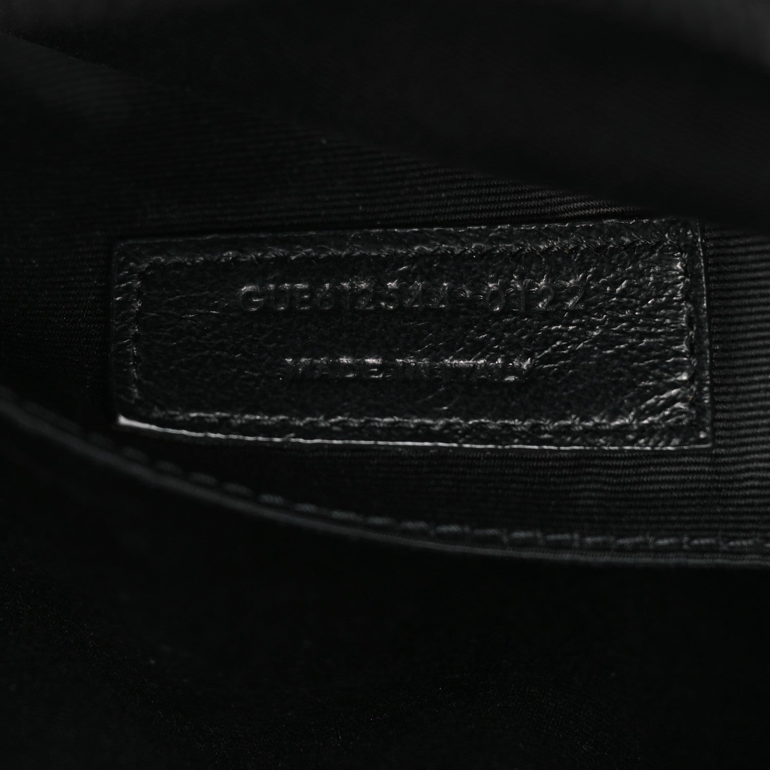 Saint Laurent Calfskin Matelasse Monogram Monochrome Lou Camera Bag Black 7 of 10
