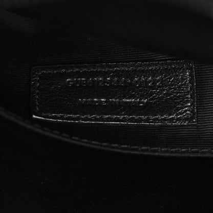 Saint Laurent Calfskin Matelasse Monogram Monochrome Lou Camera Bag Black 7 of 10