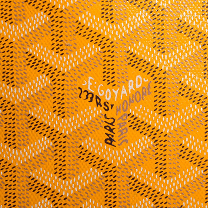 Goyard Goyardine Sac Vendome PM Yellow 9 of 10