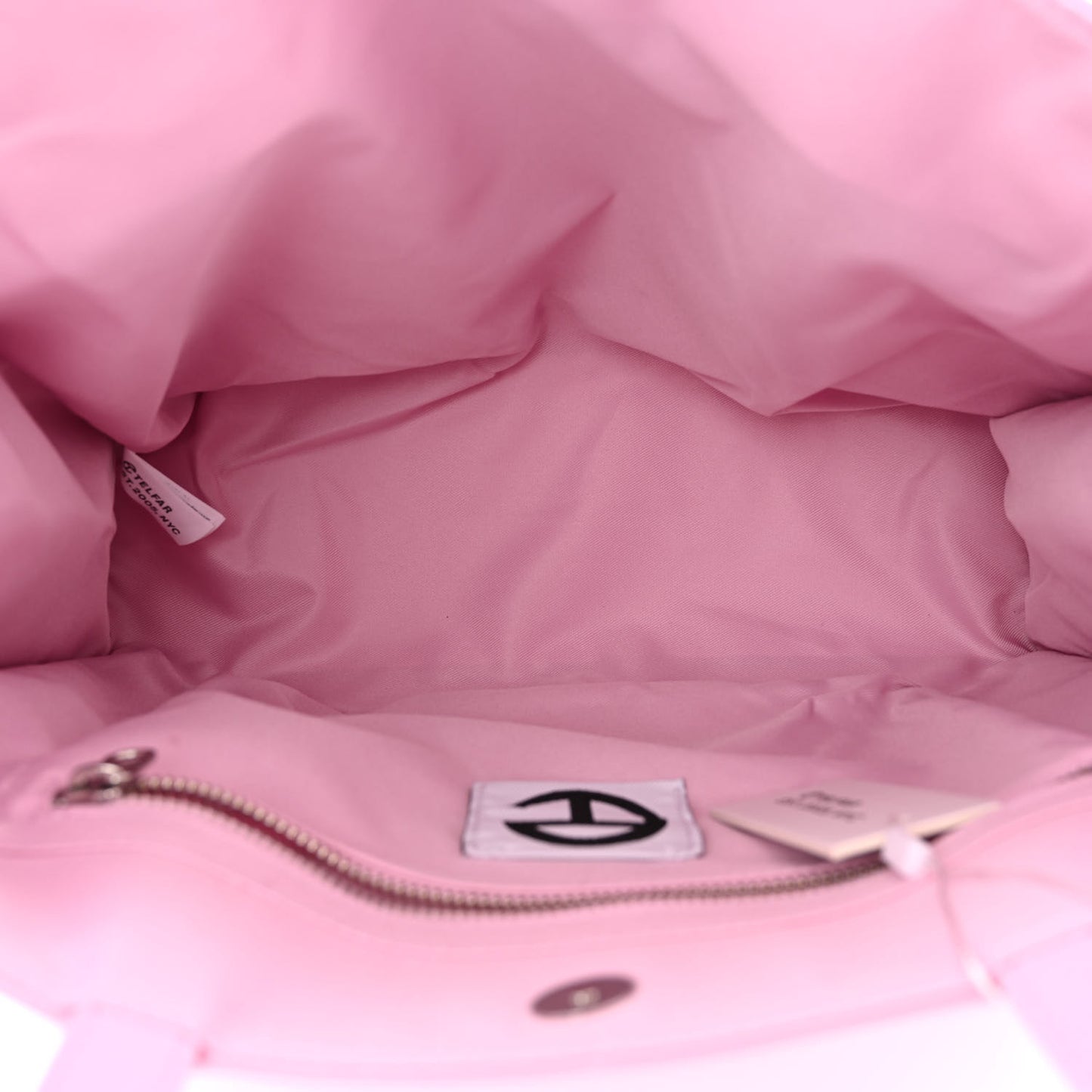 Patent Vegan Leather Medium Shopping Bag Bubblegum