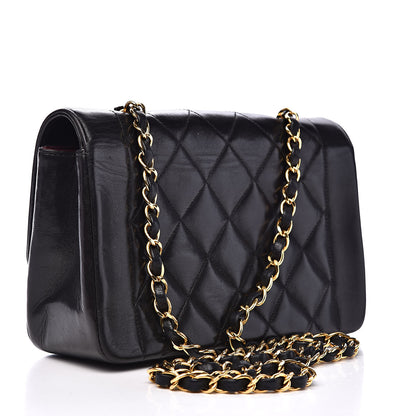Chanel Lambskin Quilted Small Single Flap Bag Black 3 of 14