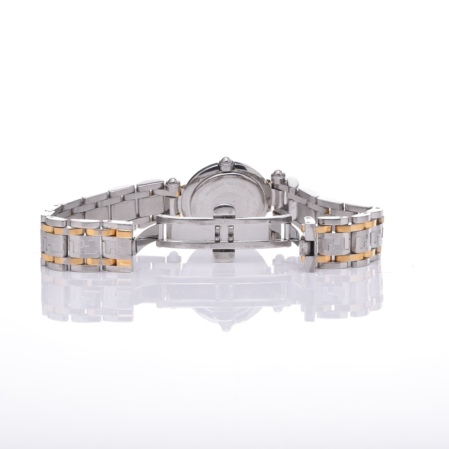 Fendi Stainless Steel 18K Yellow Gold 35mm Quartz Watch Gold 6 of 6