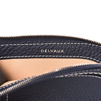Delvaux Taurillon D Pochette Multifunctions Navy Ivory 6 of 7
