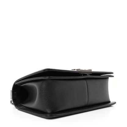 Chanel Caviar Quilted Medium Boy Flap Black 4 of 10
