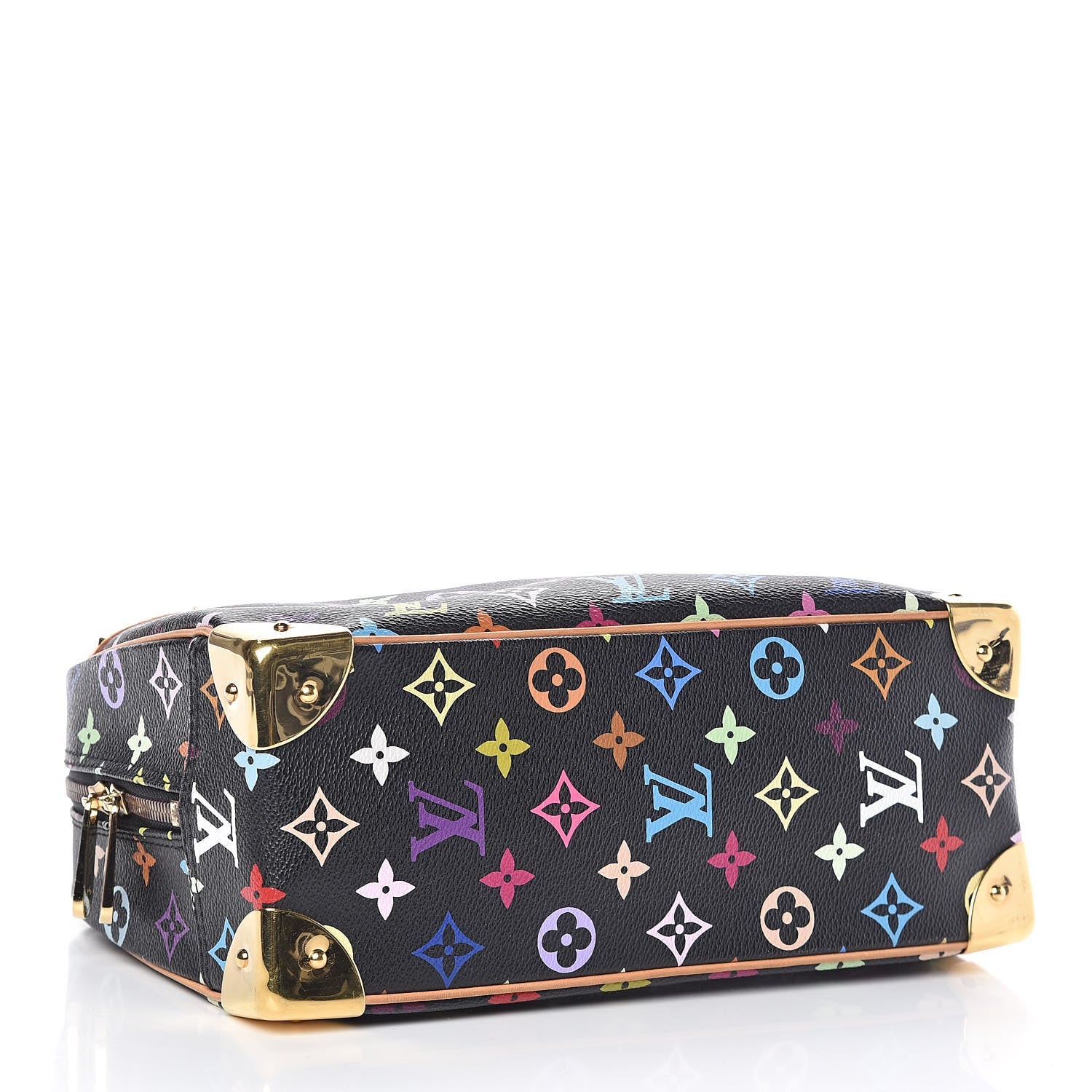Louis Vuitton Monogram Multicolor Trouville Black 4 of 12