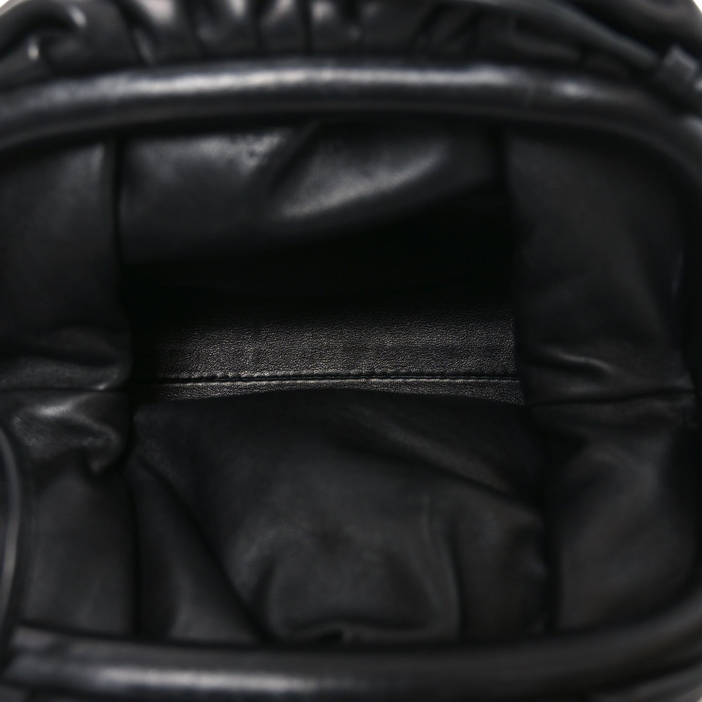 Butter Calfskin The Mini Pouch Black