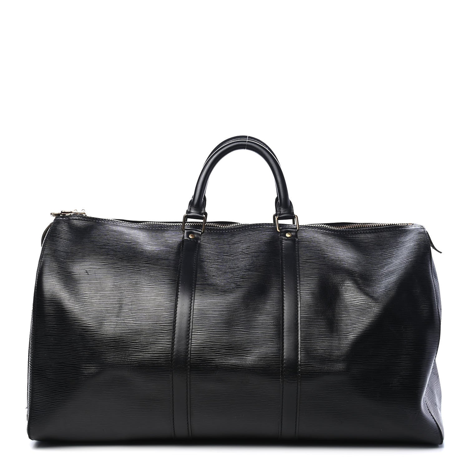 Louis Vuitton Epi Keepall 50 Black 1 of 8