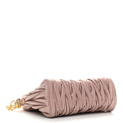 Miu Miu Nappa Matelasse Crossbody Clutch Mughetto 4 of 11