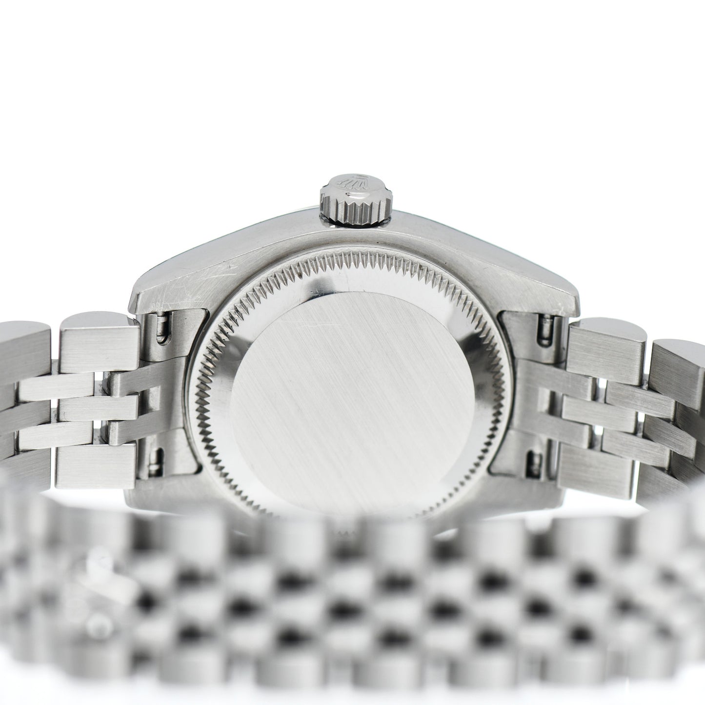 Stainless Steel 18K White Gold 26mm Oyster Perpetual Datejust Watch Silver Roman 179174