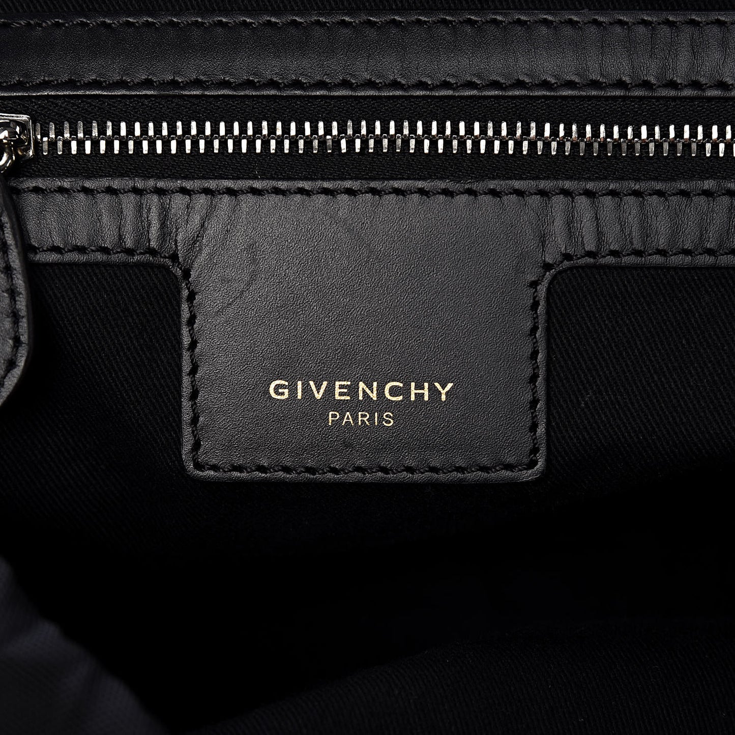 Nylon Calfskin Rider Backpack Black