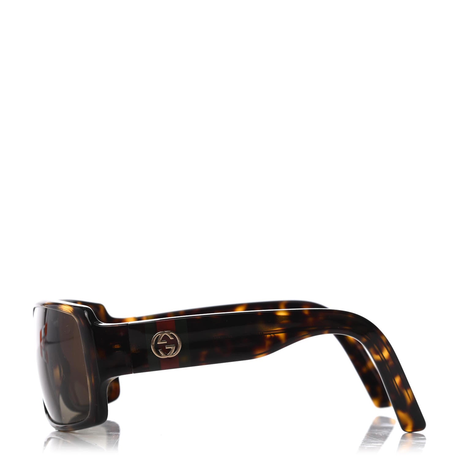 Gucci Acetate Square Frame GG 2563/S Sunglasses Tortoise 3 of 6
