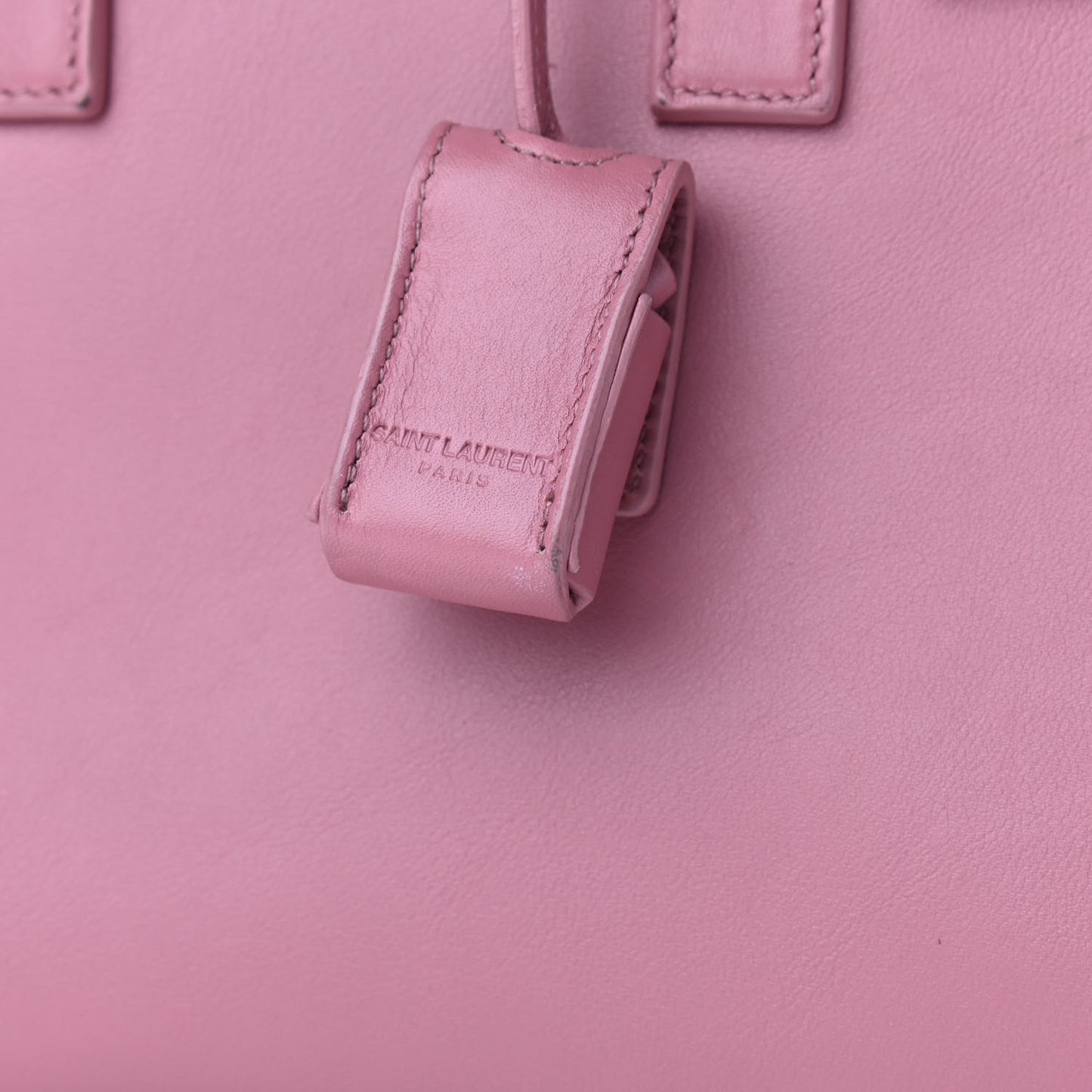 Smooth Calfskin Nano Sac De Jour Rose Dark