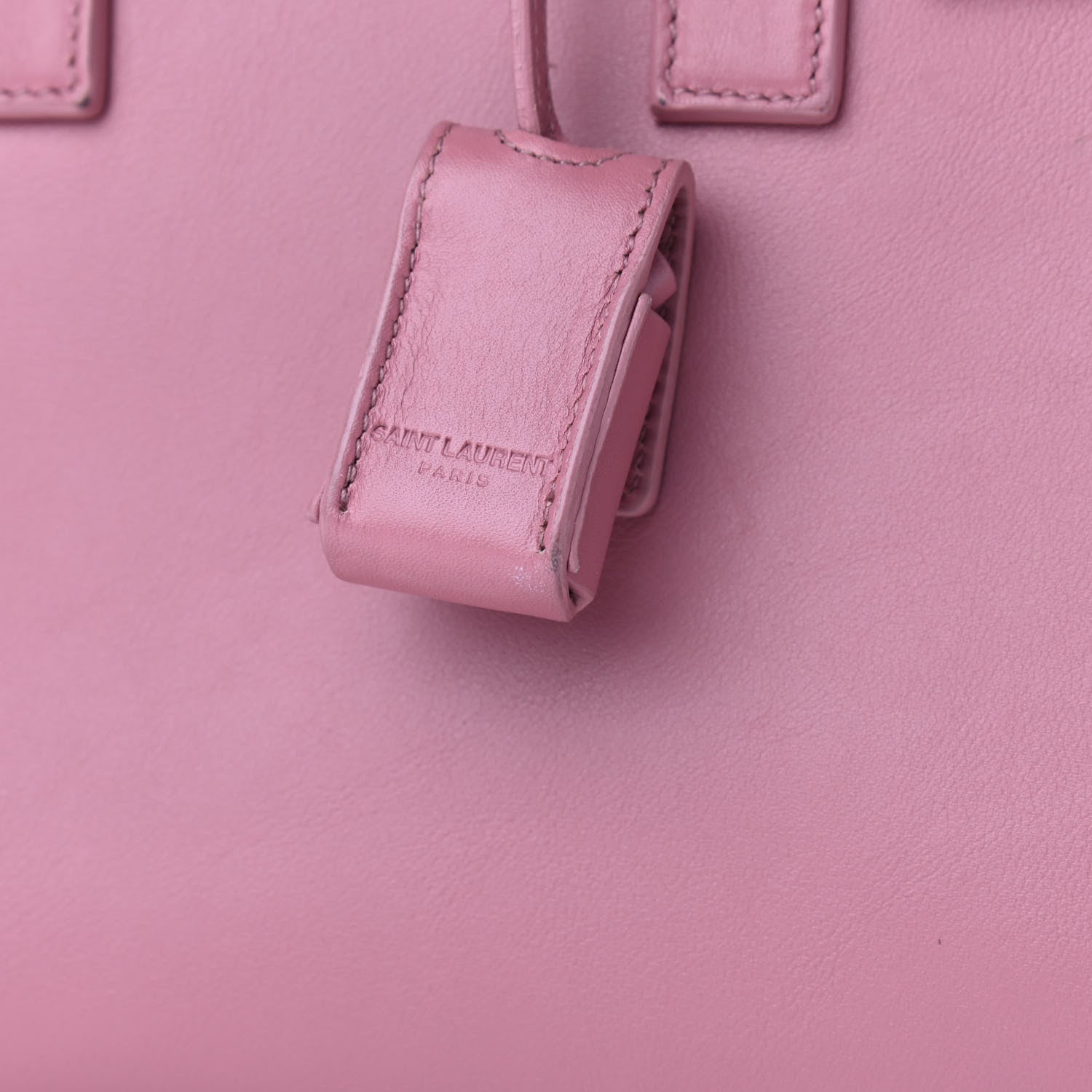 Saint Laurent Smooth Calfskin Nano Sac De Jour Rose Dark 14 of 14