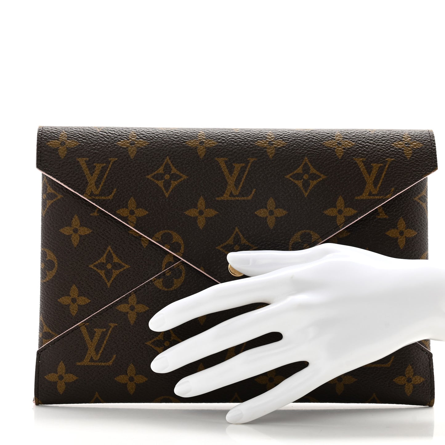 Monogram Large Kirigami Pochette Insert Rose Ballerine