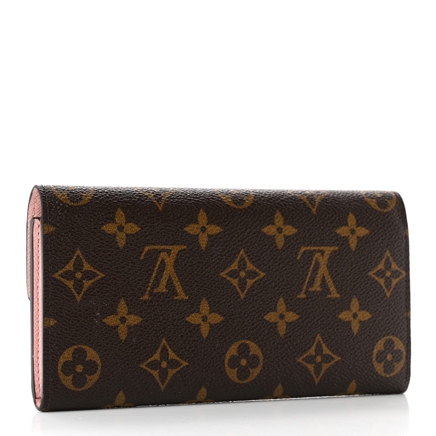 Louis Vuitton Monogram Emilie Wallet Rose Ballerine 3 of 13