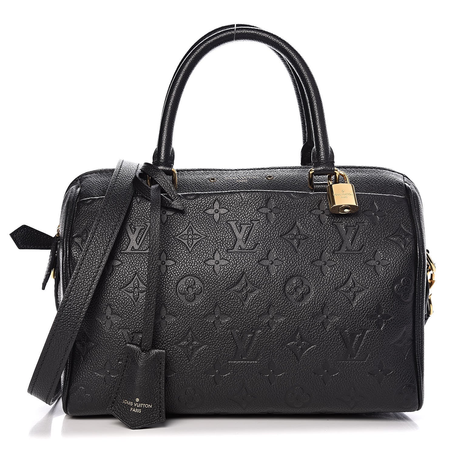 Louis Vuitton Empreinte Speedy Bandouliere 25 NM Black 1 of 11