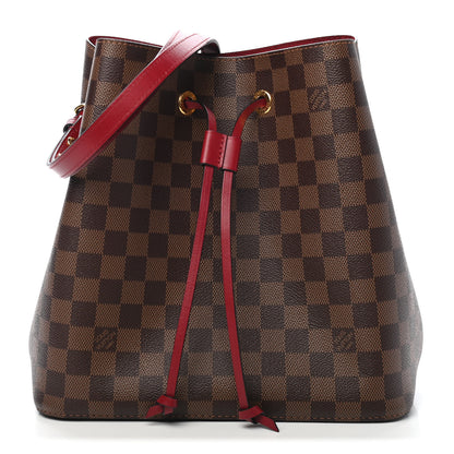 Louis Vuitton Damier Ebene Neonoe MM Cherry Berry 1 of 8