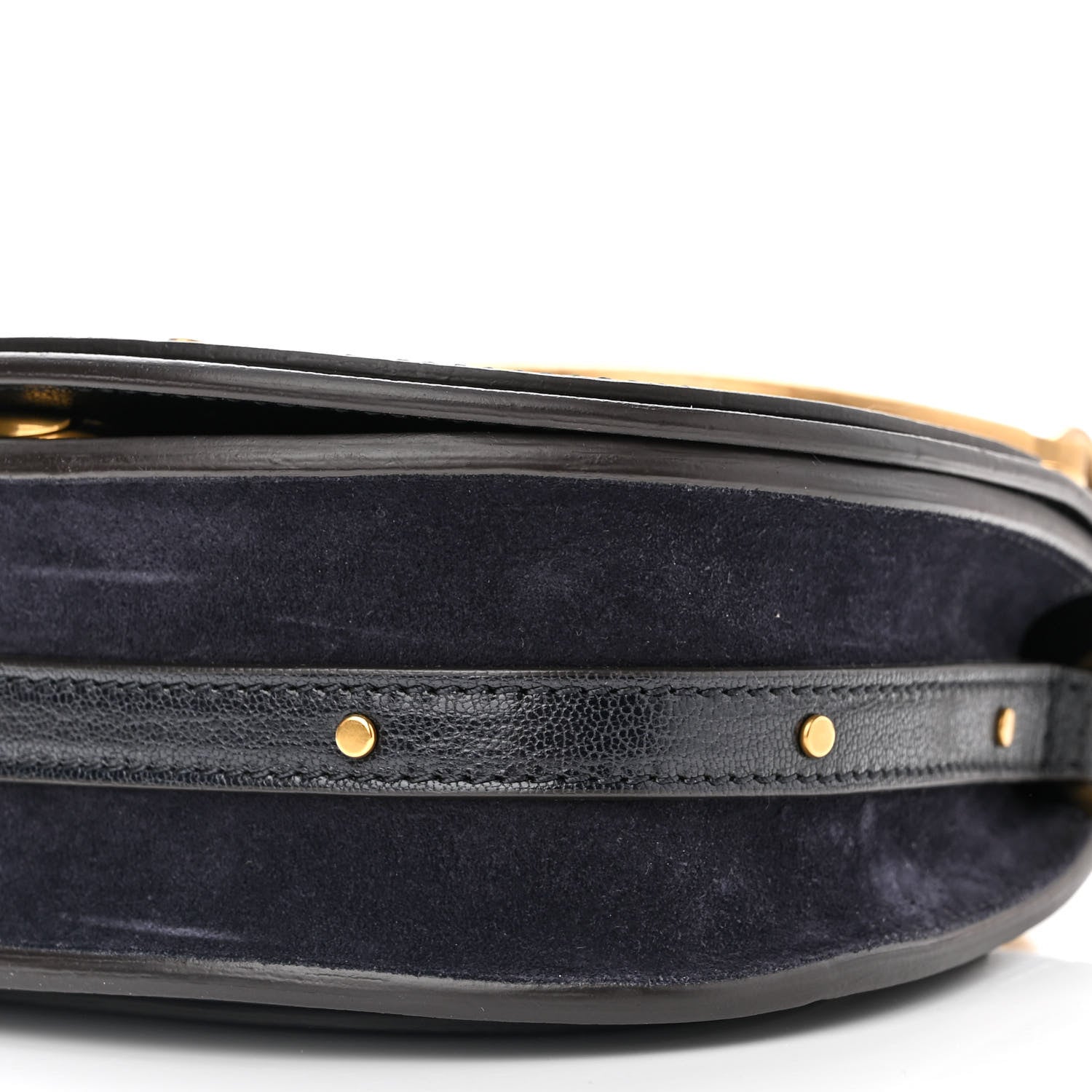 Chloe Calfskin Small Nile Bracelet Bag Black 10 of 13