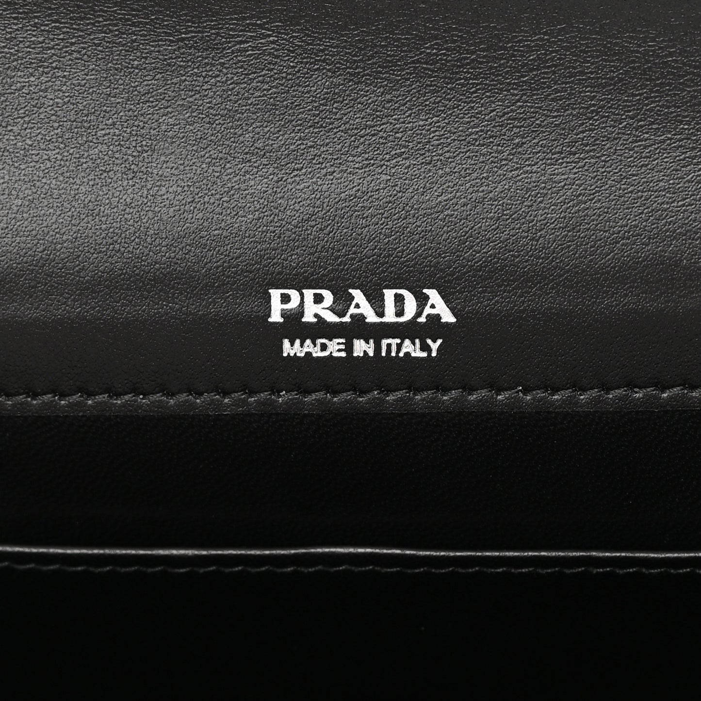 Saffiano City Calf Mini Envelope Bag Black