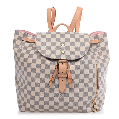 Louis Vuitton Damier Azur Sperone Backpack 1 of 14