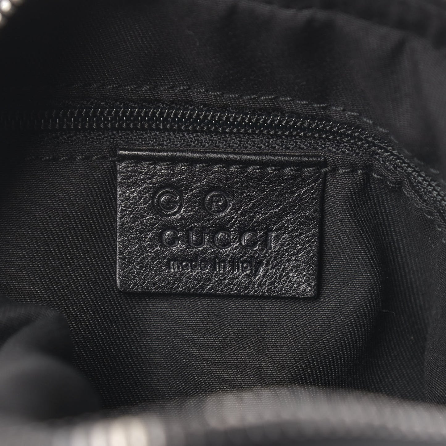 Monogram GG Small Clasp Hobo Black